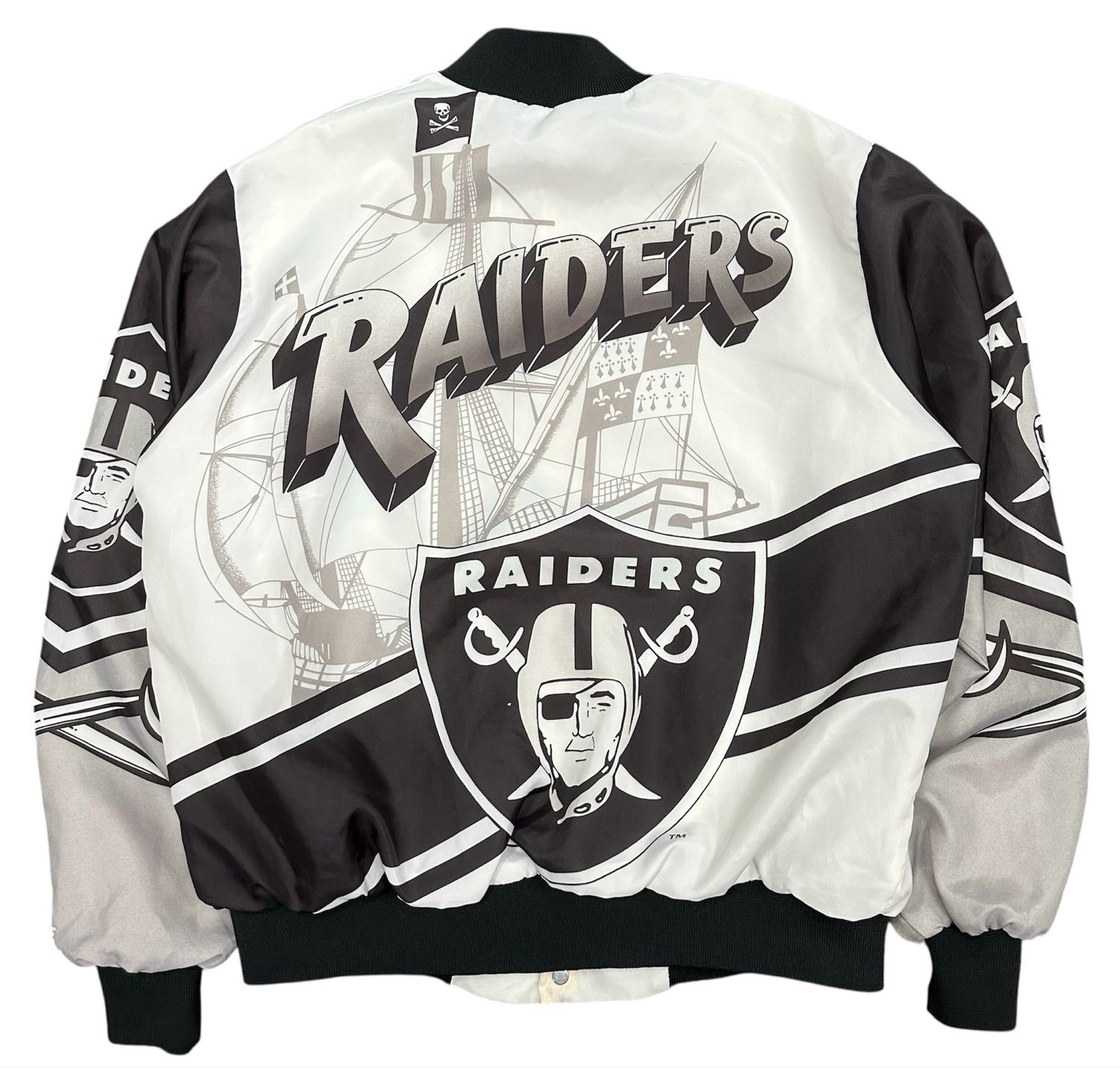 Vintage Raiders Chalkline Jacket Size L