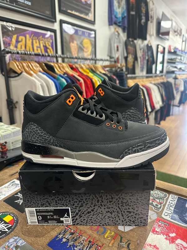 Jordan 3 Retro Fear Pack (2023)(Lightly Worn)