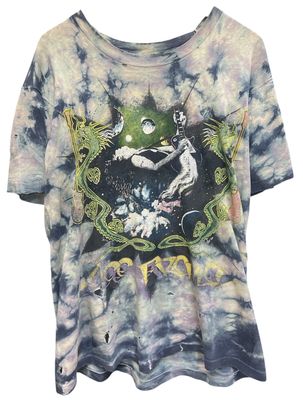 Vtg Ace Frehley ‘92 Just for Fun Tour Tee Size L 21x20