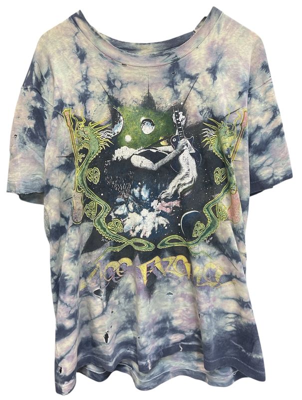 Vtg Ace Frehley ‘92 Just for Fun Tour Tee Size L 21x20