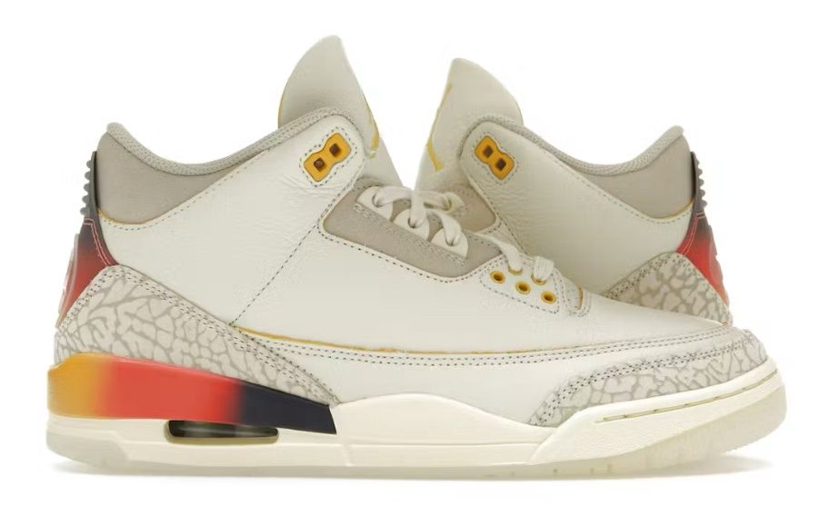 DS Jordan 3 Retro SP J Balvin Medellin  Sunset