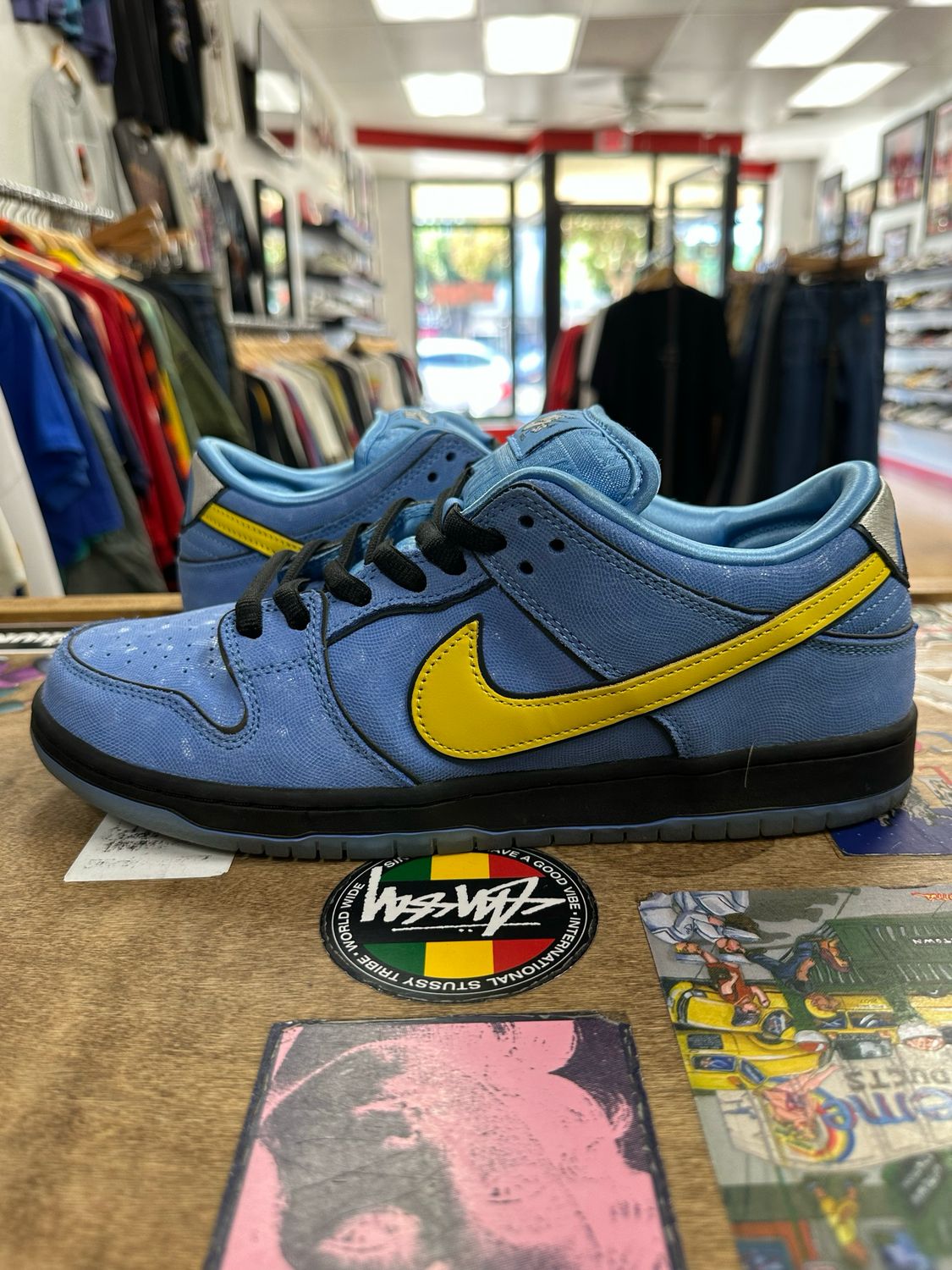 Nike SB Dunk Low The Powerpuff Girls Bubbles Size 10 (WORN)(NO BOX)