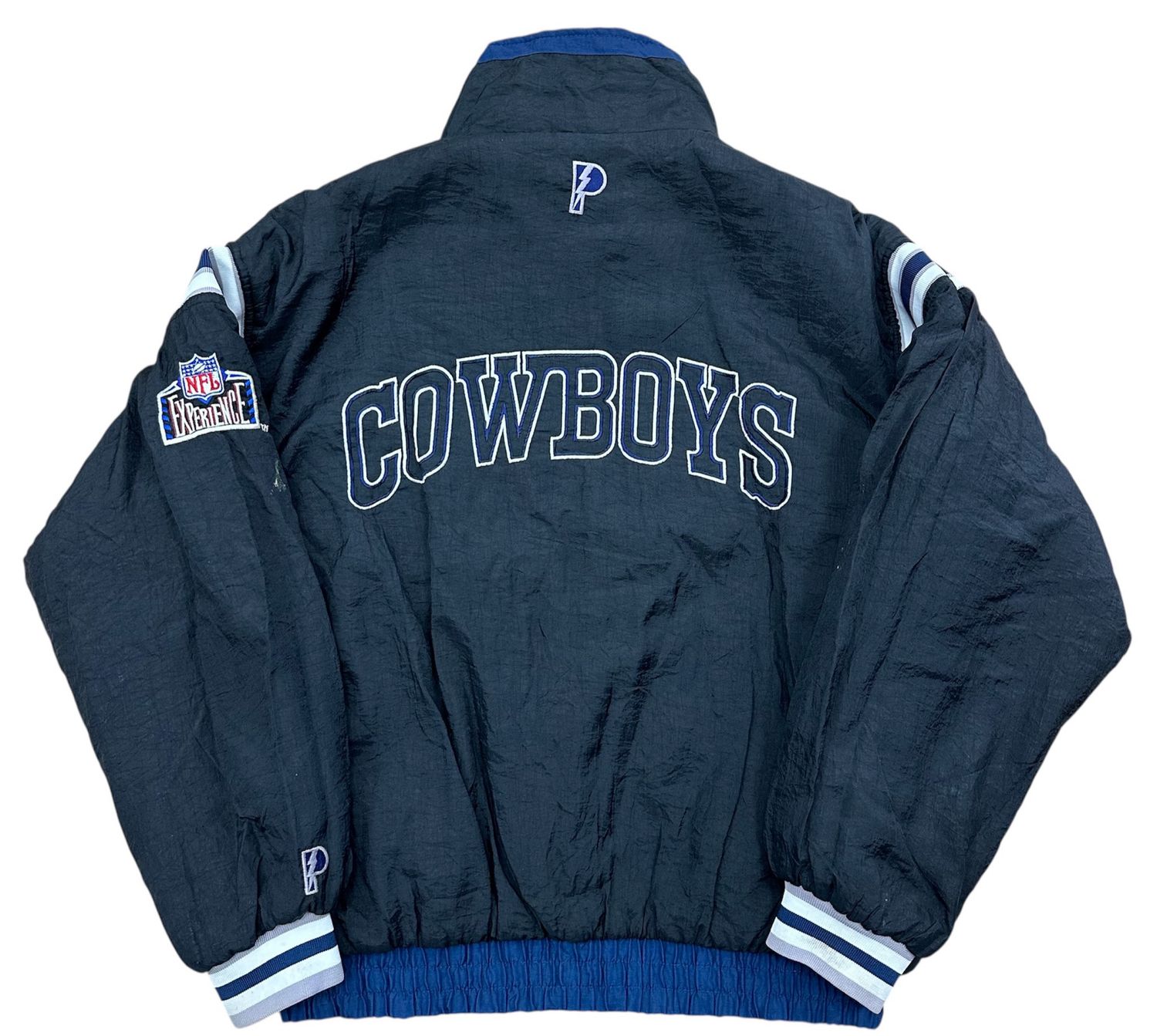 Vintage Pro Player Cowboys Reversible Jacket Size XL