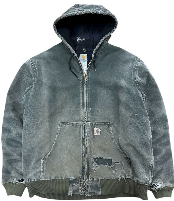 Vintage Carhartt Jacket Green Size XL tall