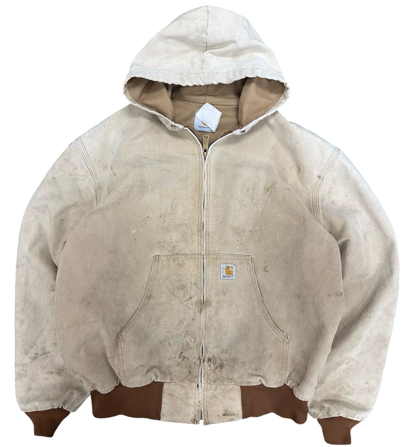 Vintage Carhartt Jacket Tan Size Medium