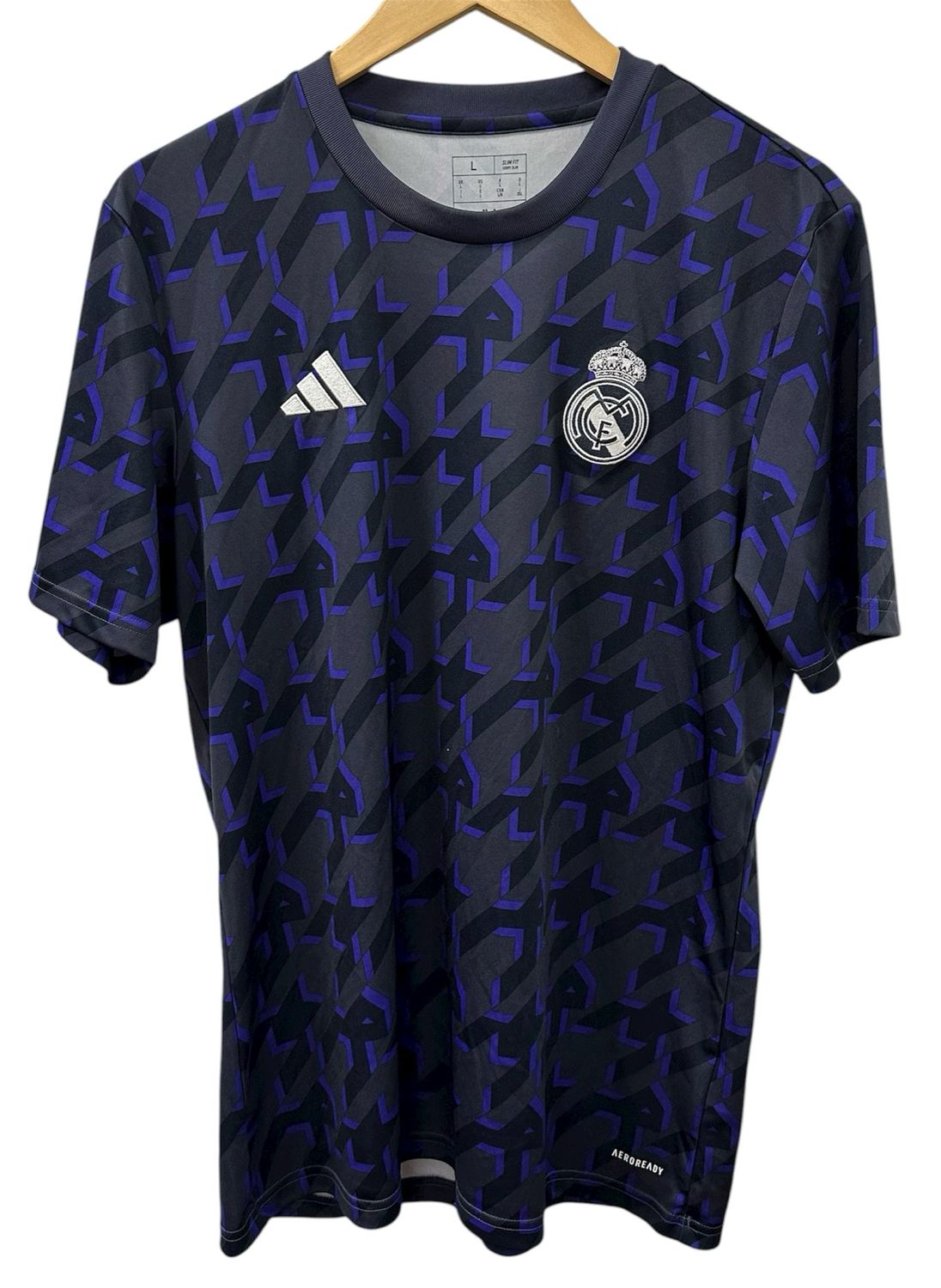 Adidas 2022/23 Real Madrid Pre Match Training Kit Size Large