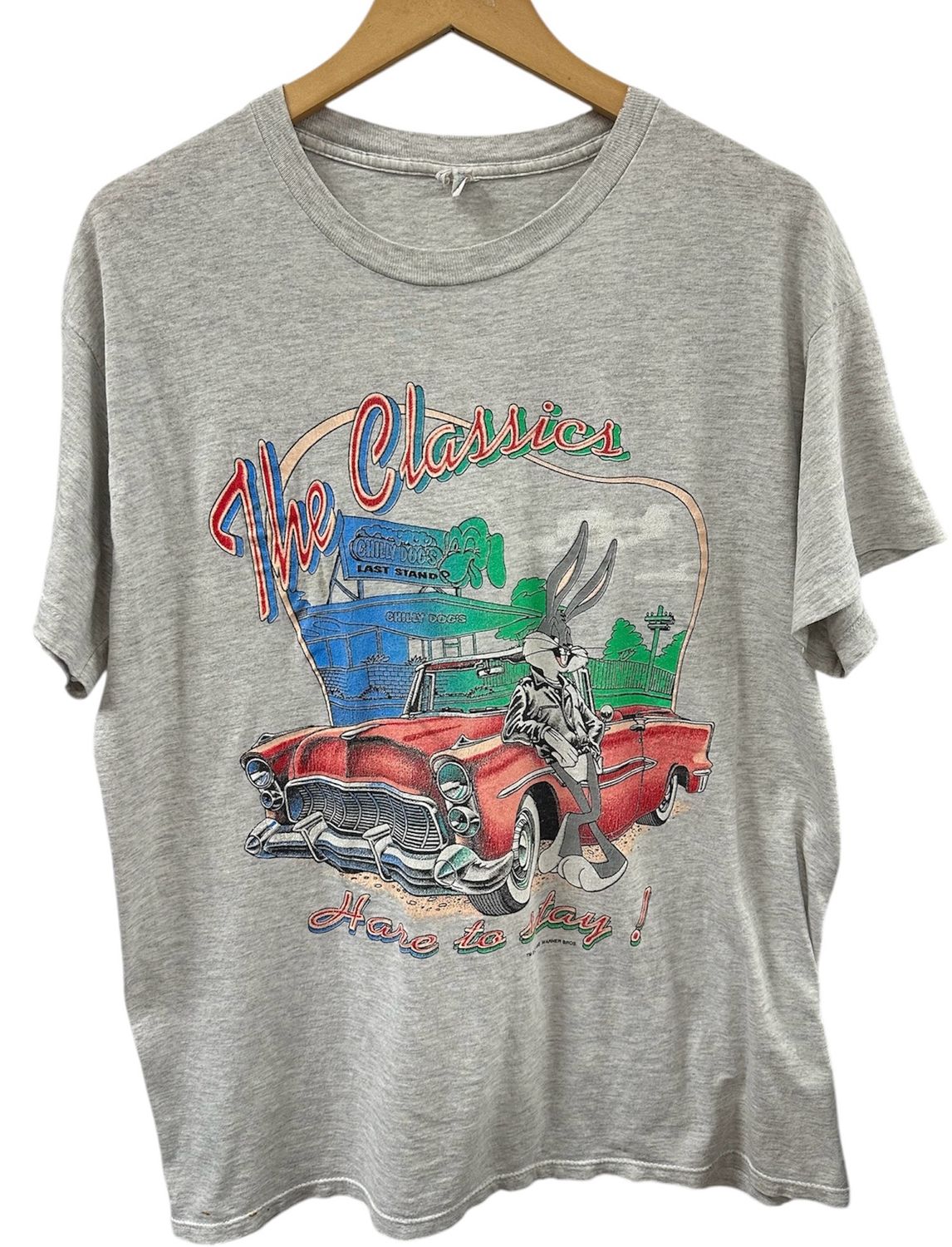 Vintage Bugs Bunny Hare to Stay Tee Size Large