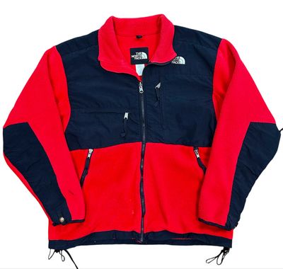 Vintage North Face Denali Jacket Red Size Large