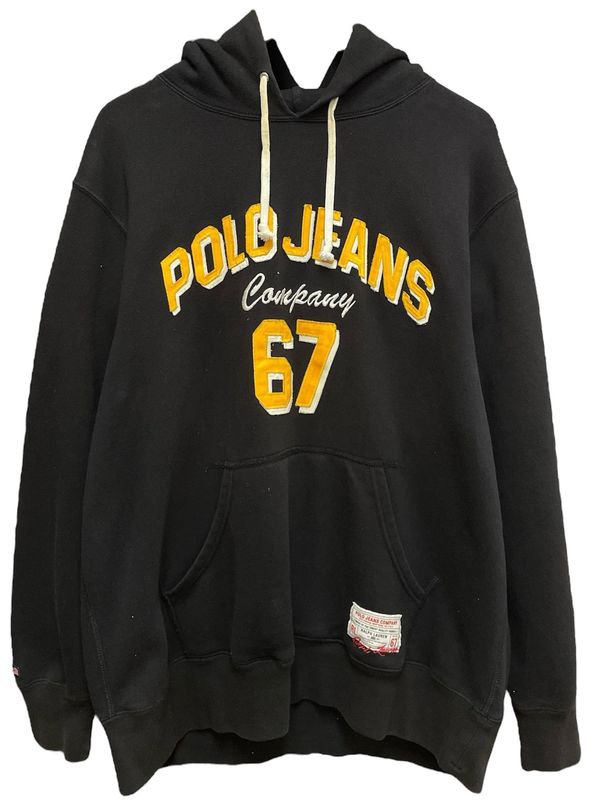 Vtg Polo Jeans Company 67 Ralph Lauren Hoodie 26x32