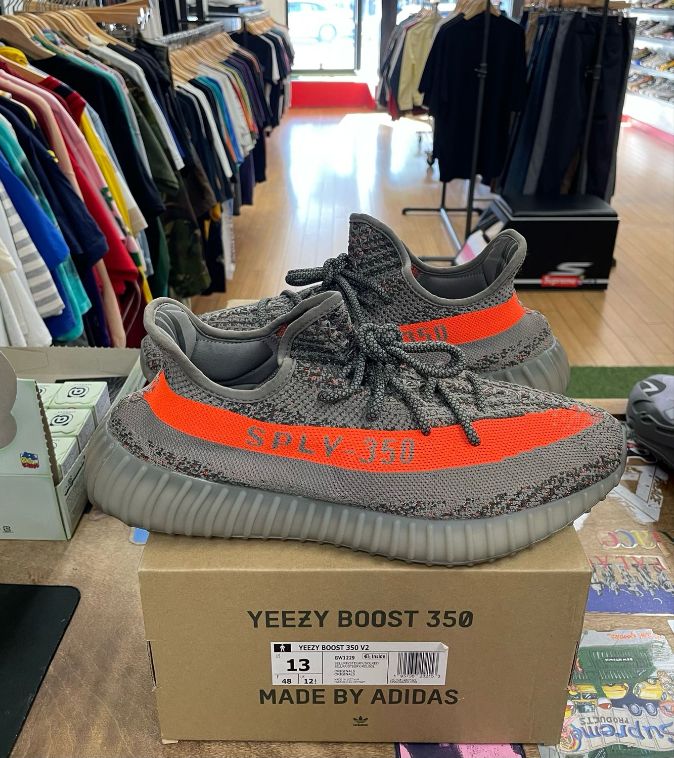 Adidas Yeezy Boost 350 V2 Beluga Reflective Size 13 (Worn)
