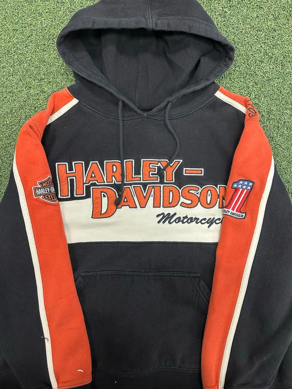 Vintage Harley Davidson Hoodie Size Large