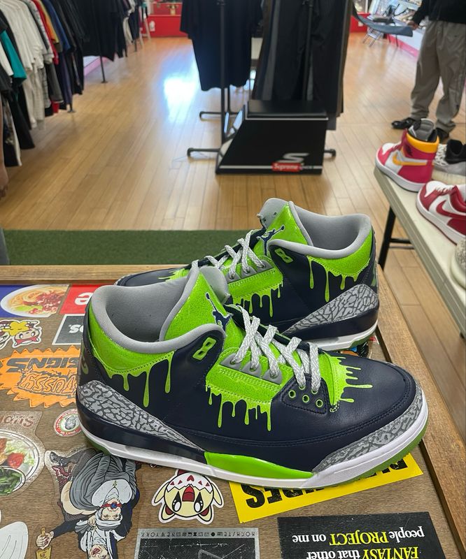 Pre OwnedJordan 3 Retro Doernbecher Hugo  NO BOX