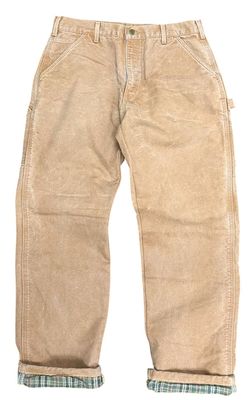 Carhartt Blanket Lined Carpenter Pants 34x32