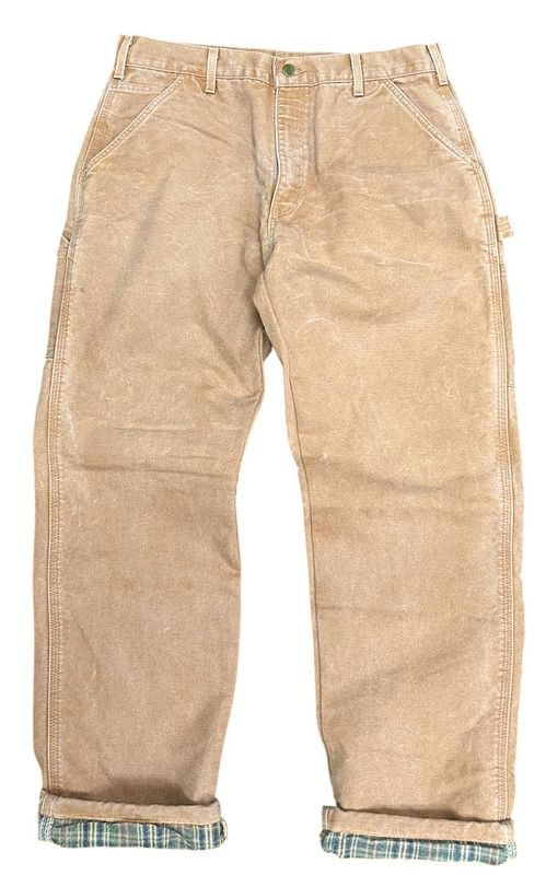 Carhartt Blanket Lined Carpenter Pants 34x32