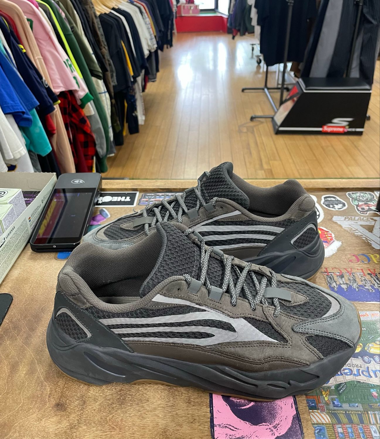 Pre Owned Adidas Yeezy Boost 700 V2 Geode Size 12.5 (No Box)