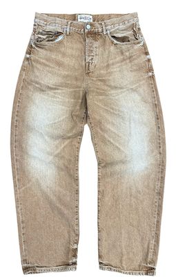Pre Owned Stussy Big Ol' Denim Vintage Jean Brown SS25 Size 32