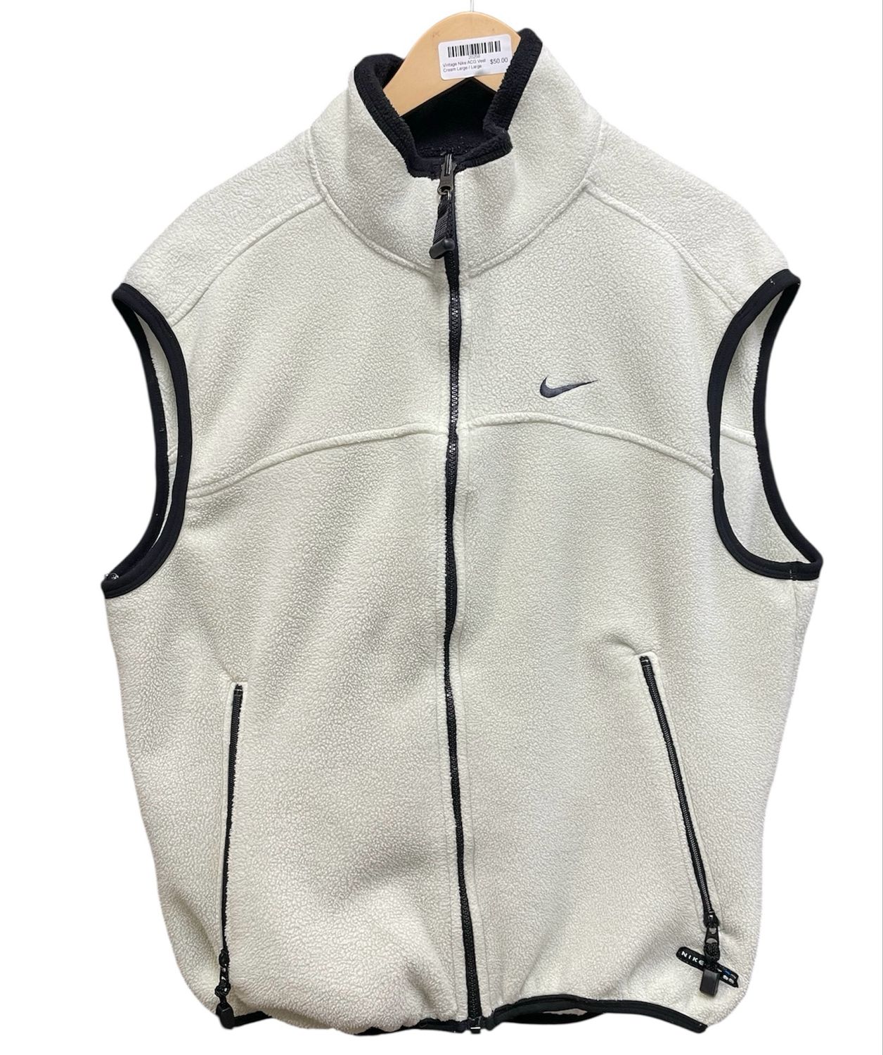 Vintage Nike ACG Vest Cream Large