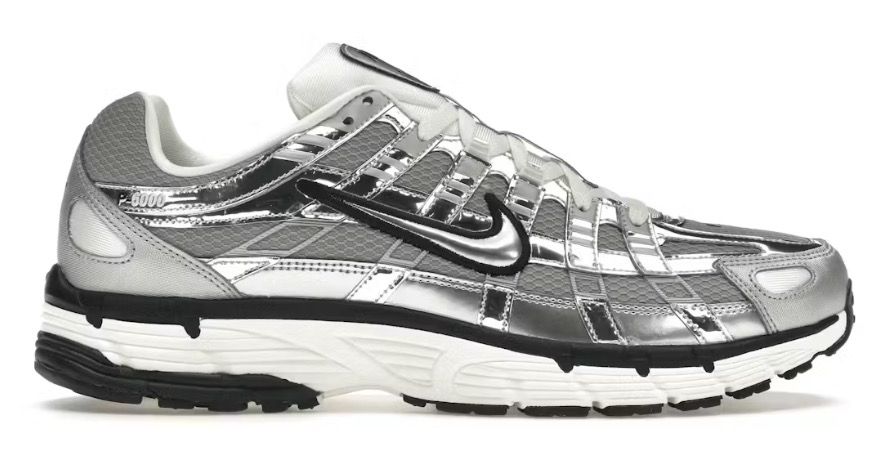 DS Nike P-6000 Metallic Silver