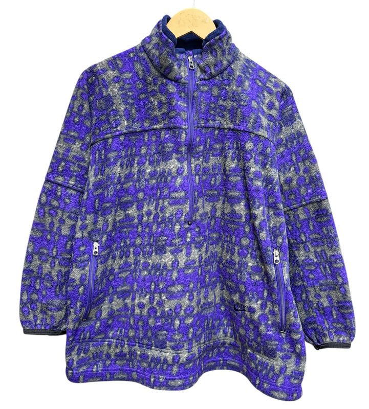 Vtg Nike Half Zip Up Size Youth Medium