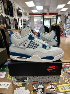 Jordan 4 Retro Military Blue (2024) Size 12 (Worn)