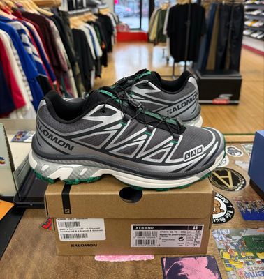 Pre Owned Salomon XT-6 Gore-Tex END. Asphalt Emerald Size 9