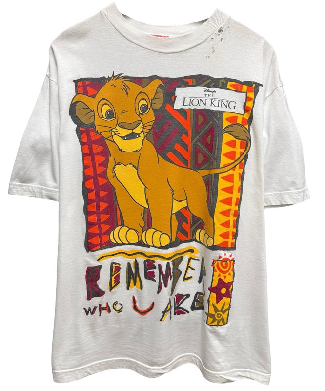 Vintage Lion King Simba Tee Size XL 24x31
