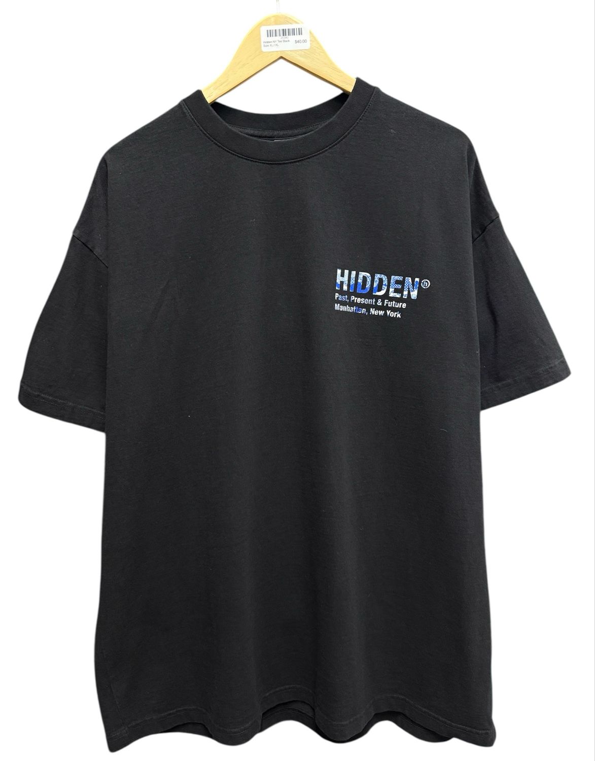 Hidden NY Tee Black Size XL