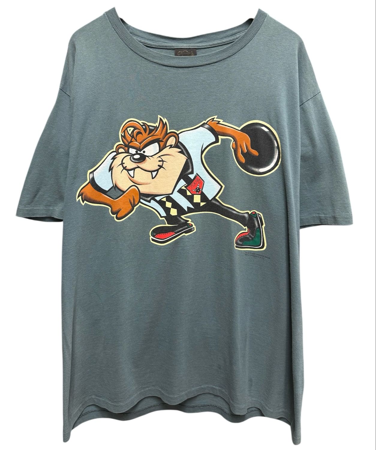 Vintage Taz Bowling Tee Size XL