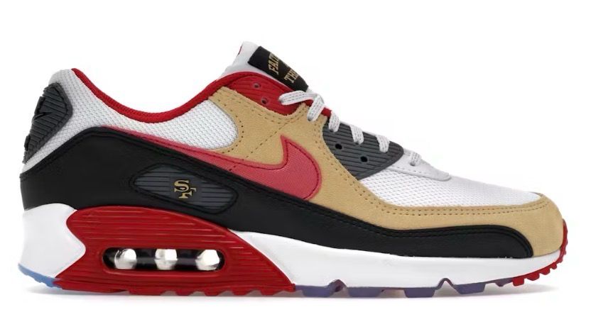 DS Nike Air Max 90 San Francisco 49ers Size 10