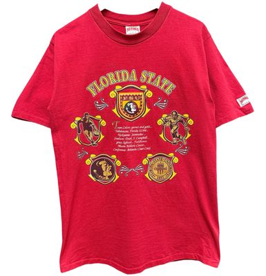 Vintage Florida State Nutmeg Mills Tee Size Large