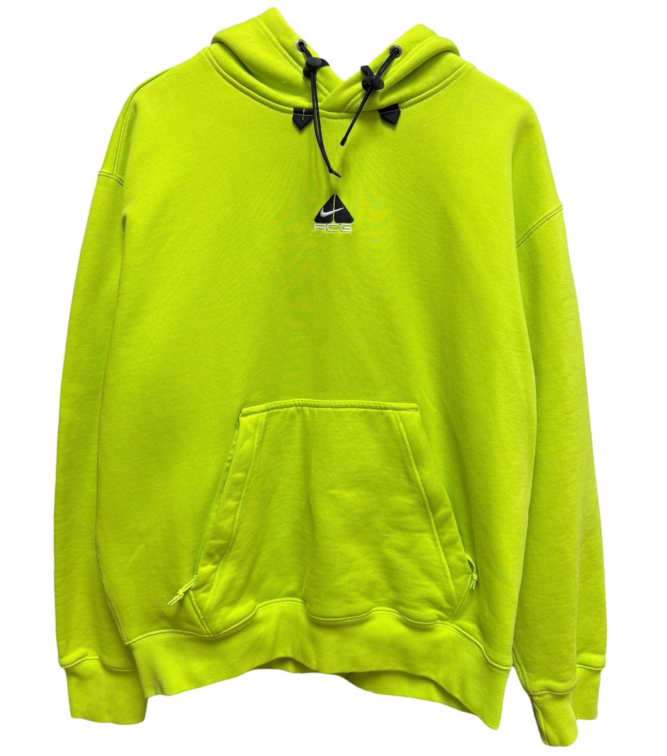 Nike ACG Hoodie Lime/White Size small