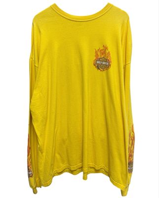Early 00s Harley Davidson Visalia,California Longsleeve Size 2XL
