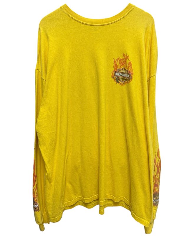 Early 00s Harley Davidson Visalia,California Longsleeve Size 2XL