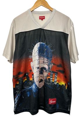 Supreme Hellraiser Football Jersey White Size Large (WORN)