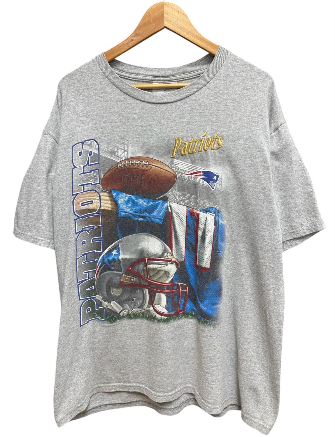 Vtg New England Patriots CSA Tee Size Large