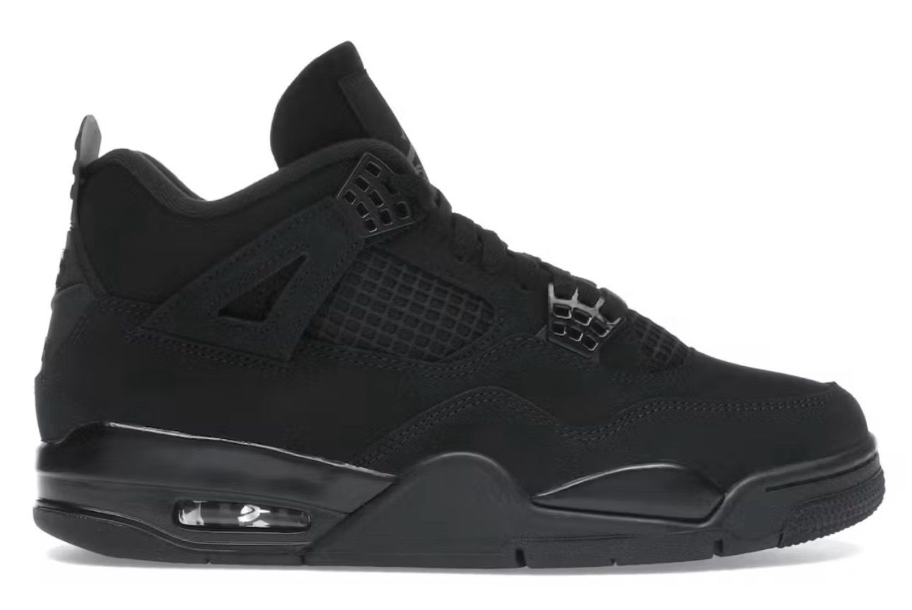 Jordan 4 Retro Black Cat (2025) (NEW)