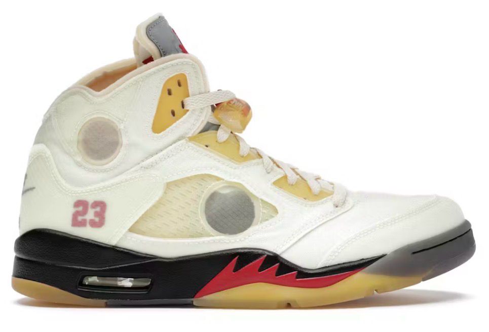 Jordan 5 Retro Off-White Sail Size 8.5 (NEW)