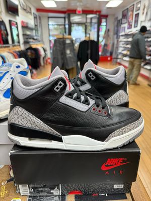 Jordan 3 Retro OG Black Cement (2024) Size 9 (WORN)