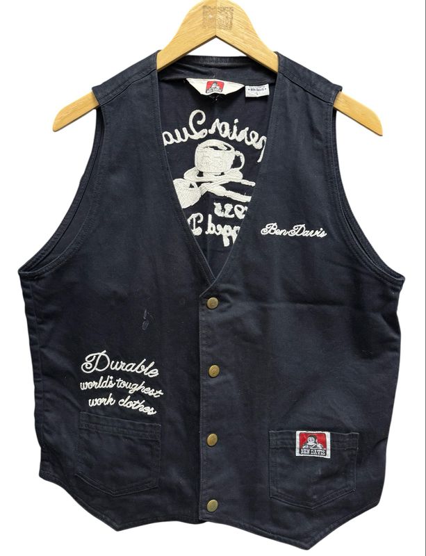 Vtg Ben Davis Vest Size L