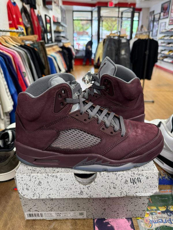 Pre Owned Jordan 5 Retro Burgundy (2023) Size 10
