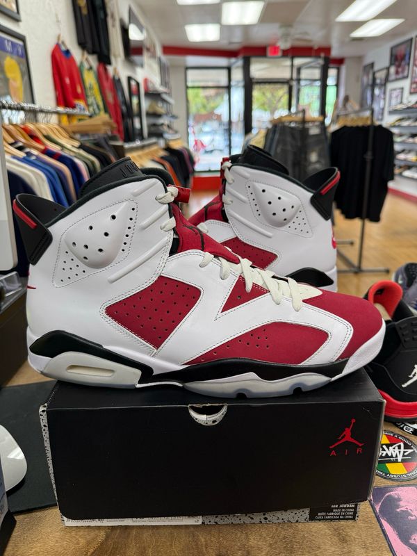 Pre Owned Jordan 6 Retro Carmine Size 13 (2021)