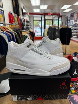 Pre Owned Jordan 3 Retro Pure Money (2025) Size 12