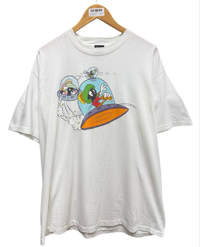 Vtg Marvin the Martian Tee Size XL