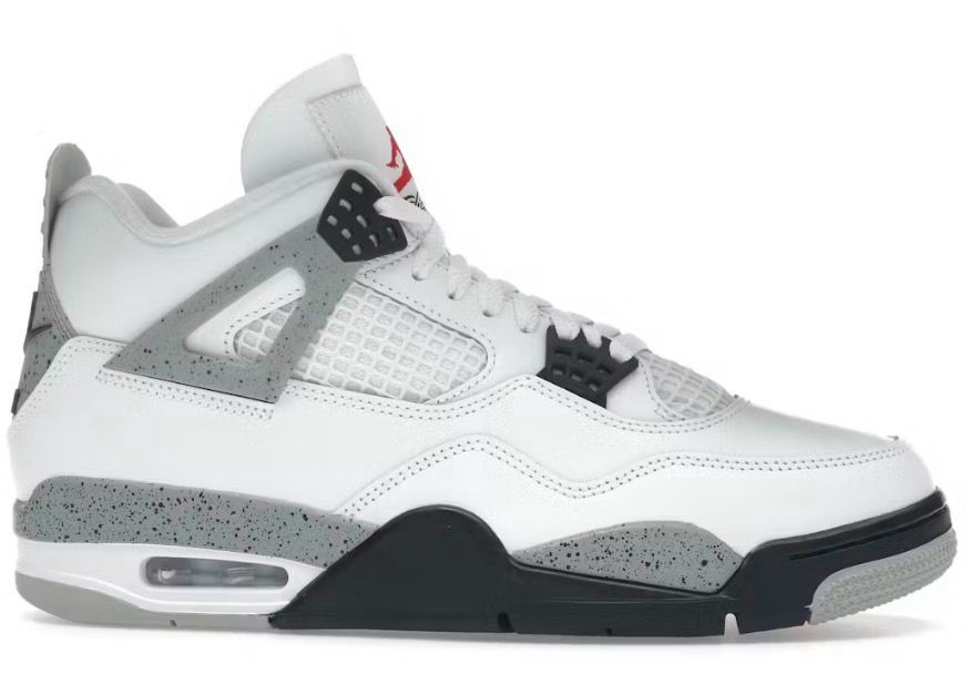 Brand New Jordan 4 Retro White Cement (2025) Size 10.5