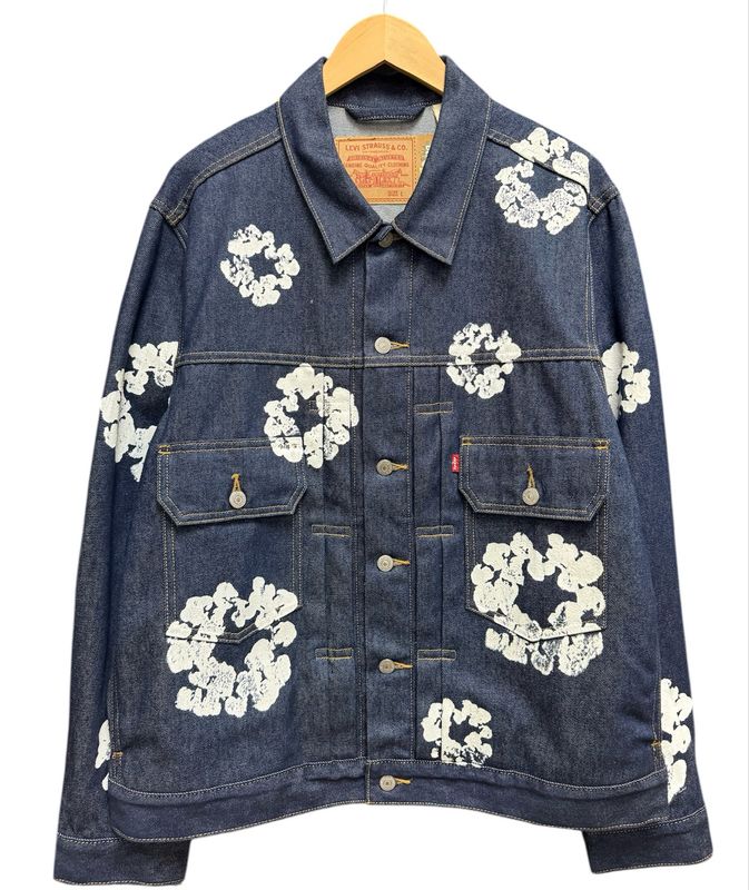 Pre Owned Denim Tears x Levi's Jacket Indigo Size L