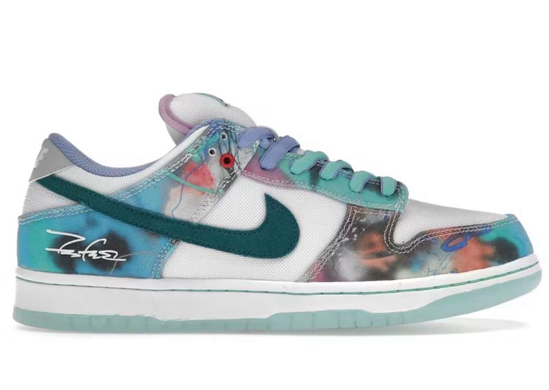 Nike SB Dunk Low Futura Laboratories Bleached Aqua Size 10 (NEW)