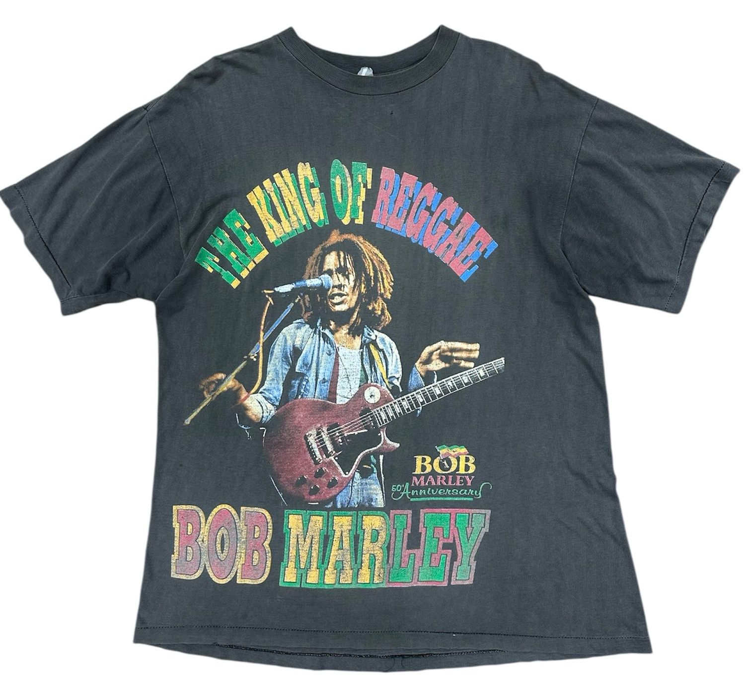 Vtg Bob Marley Boolteg Rap Tee Size XL