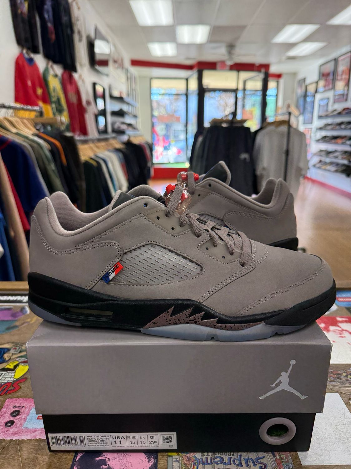 Pre Owned Jordan 5 Retro Low PSG (2022) Size 11