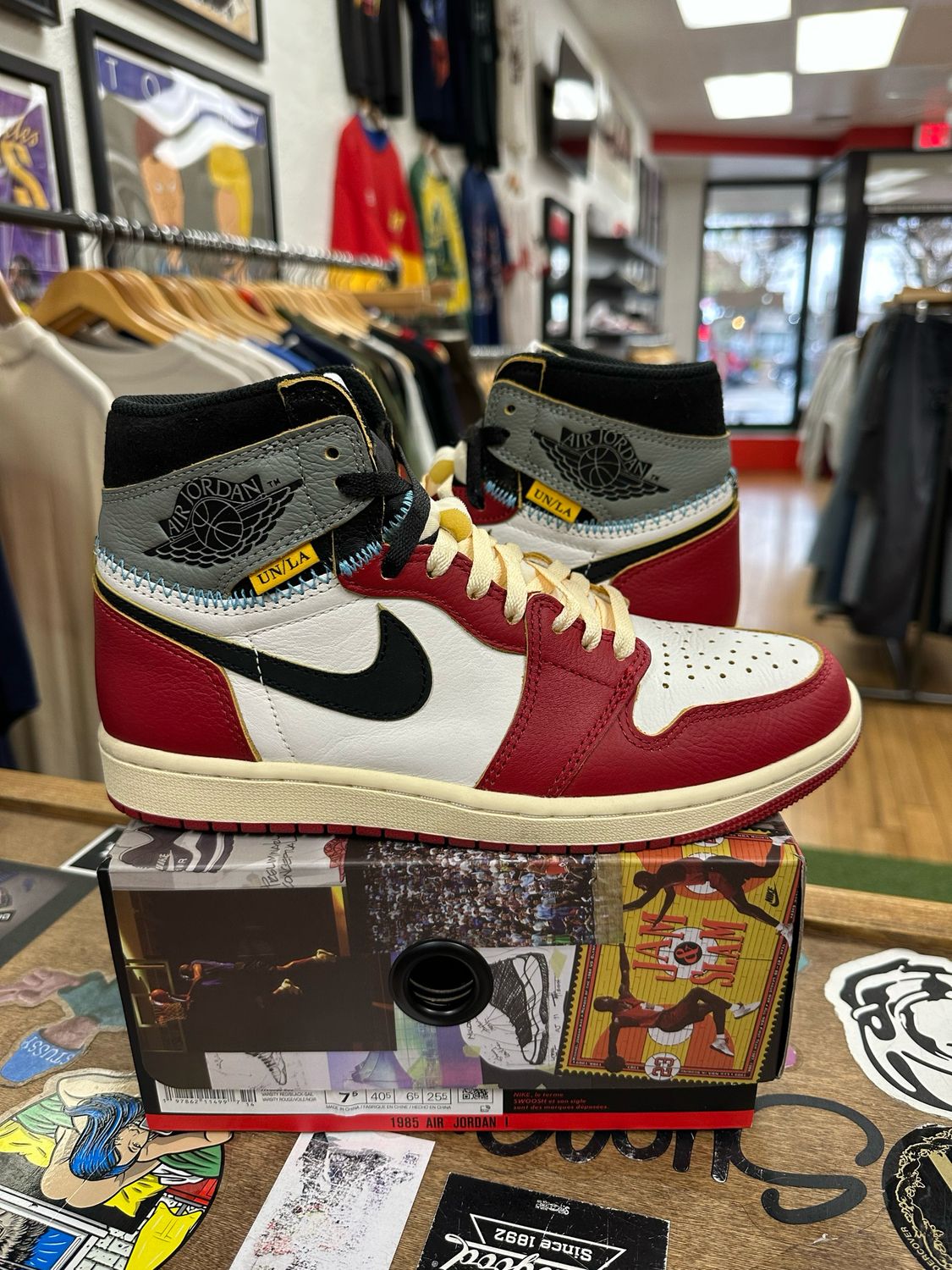 Jordan 1 Retro High OG SP Union LA Chicago Shadow Size 7.5 (Lightly Worn)