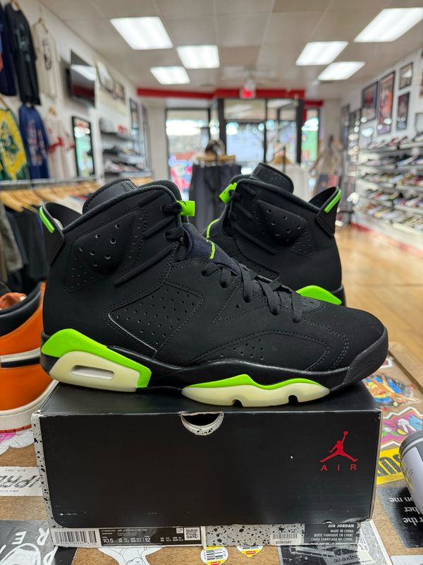 Pre Owned Jordan 6 Retro Electric Green Size 10.5